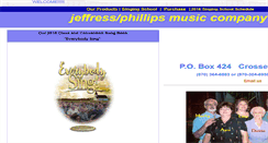 Desktop Screenshot of jeffressphillipsmusic.com